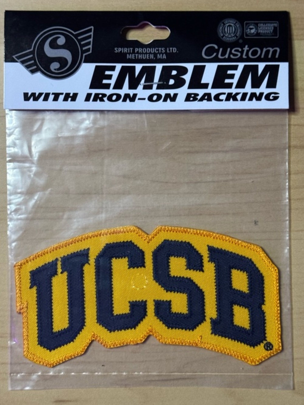 UCSB Iron-On Emblem Patch